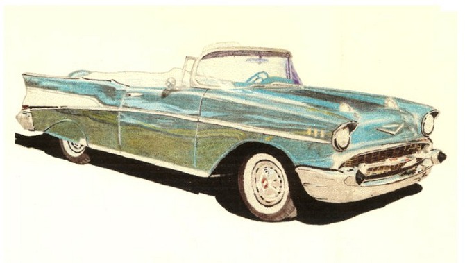 caddy illustration